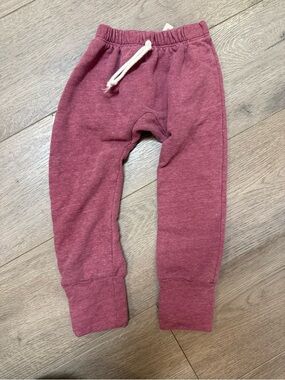 Kids Fleece Joggers - Rosewood